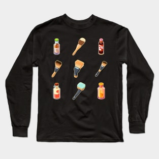 Bottled Up Brush Offs Long Sleeve T-Shirt